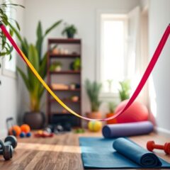 Ćwiczenia z gumą oporową – jak wzmocnić ciało w domu?